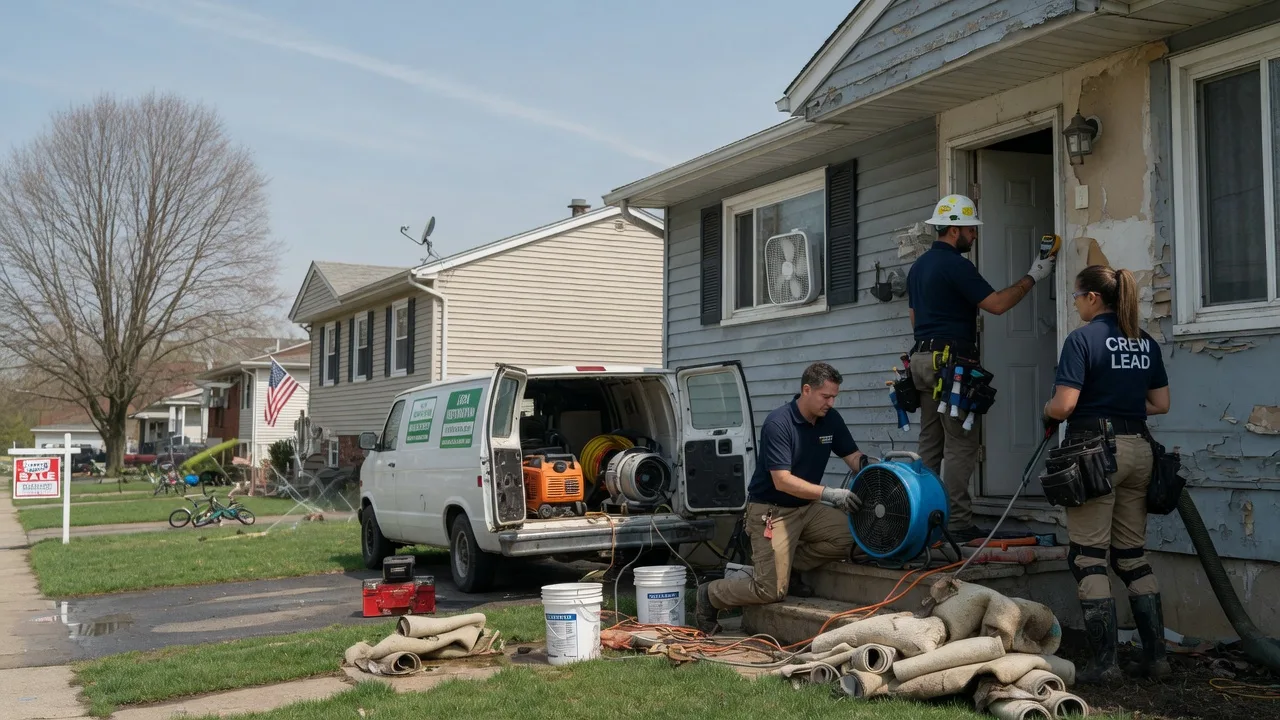 Flood Cleanup in Elizabeth, CO near me